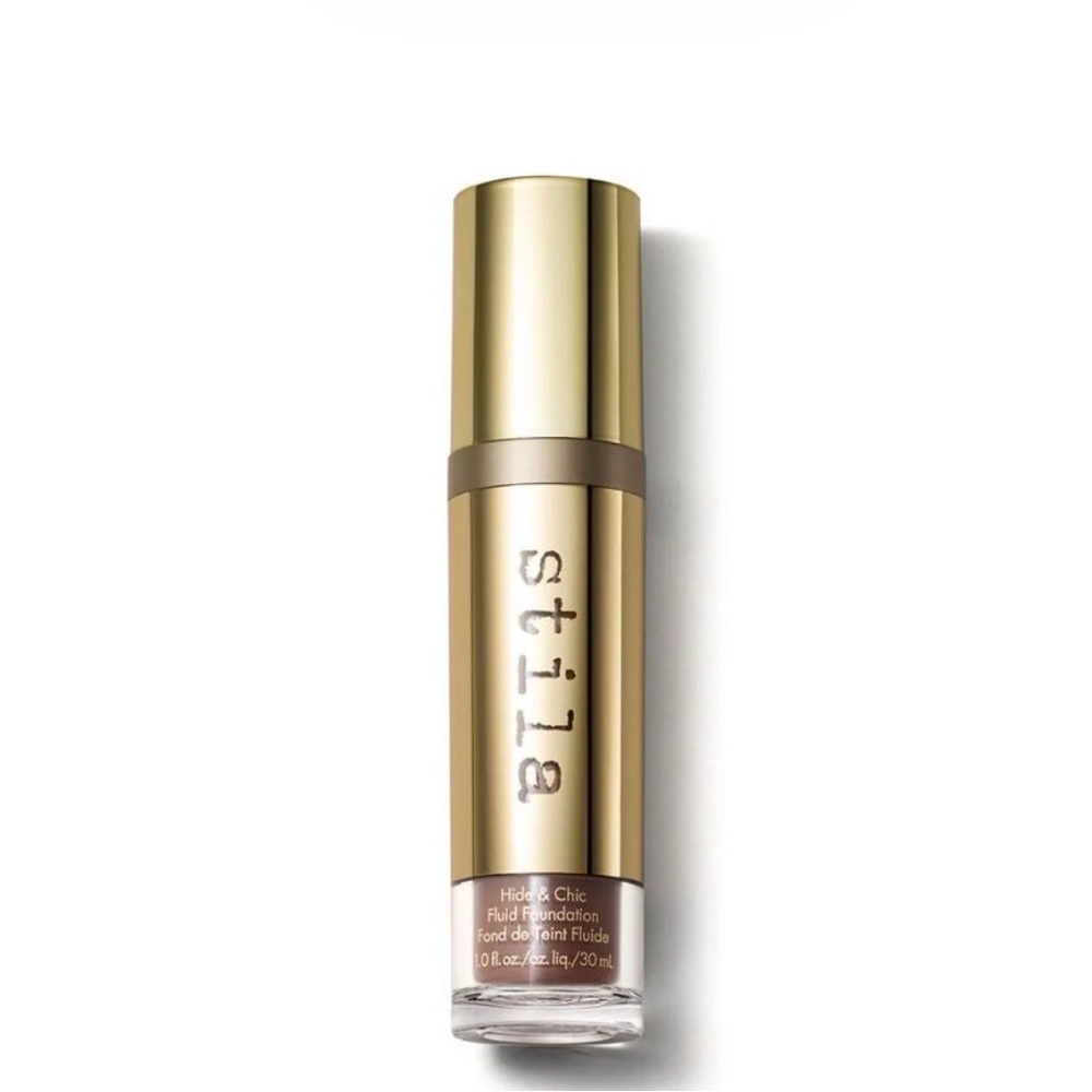 NEW! Stila Hide & Chic Fluid Foundation - Deep 4